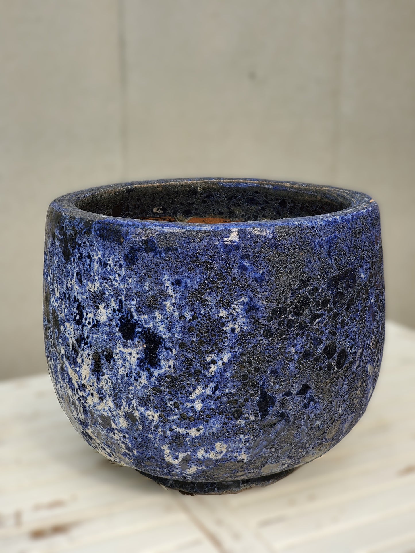 Glaze Bumpy Pot