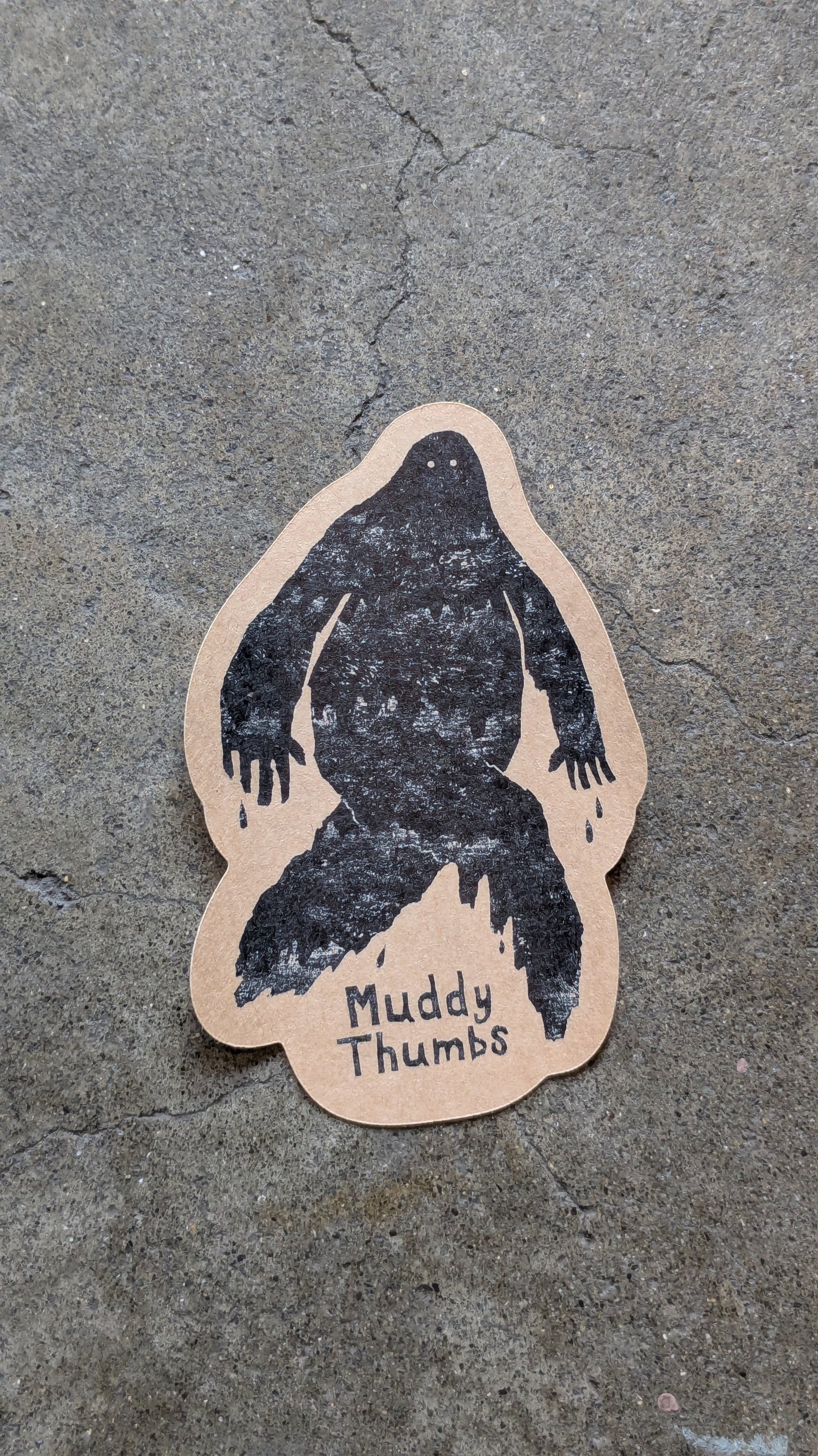 Muddy Sticker