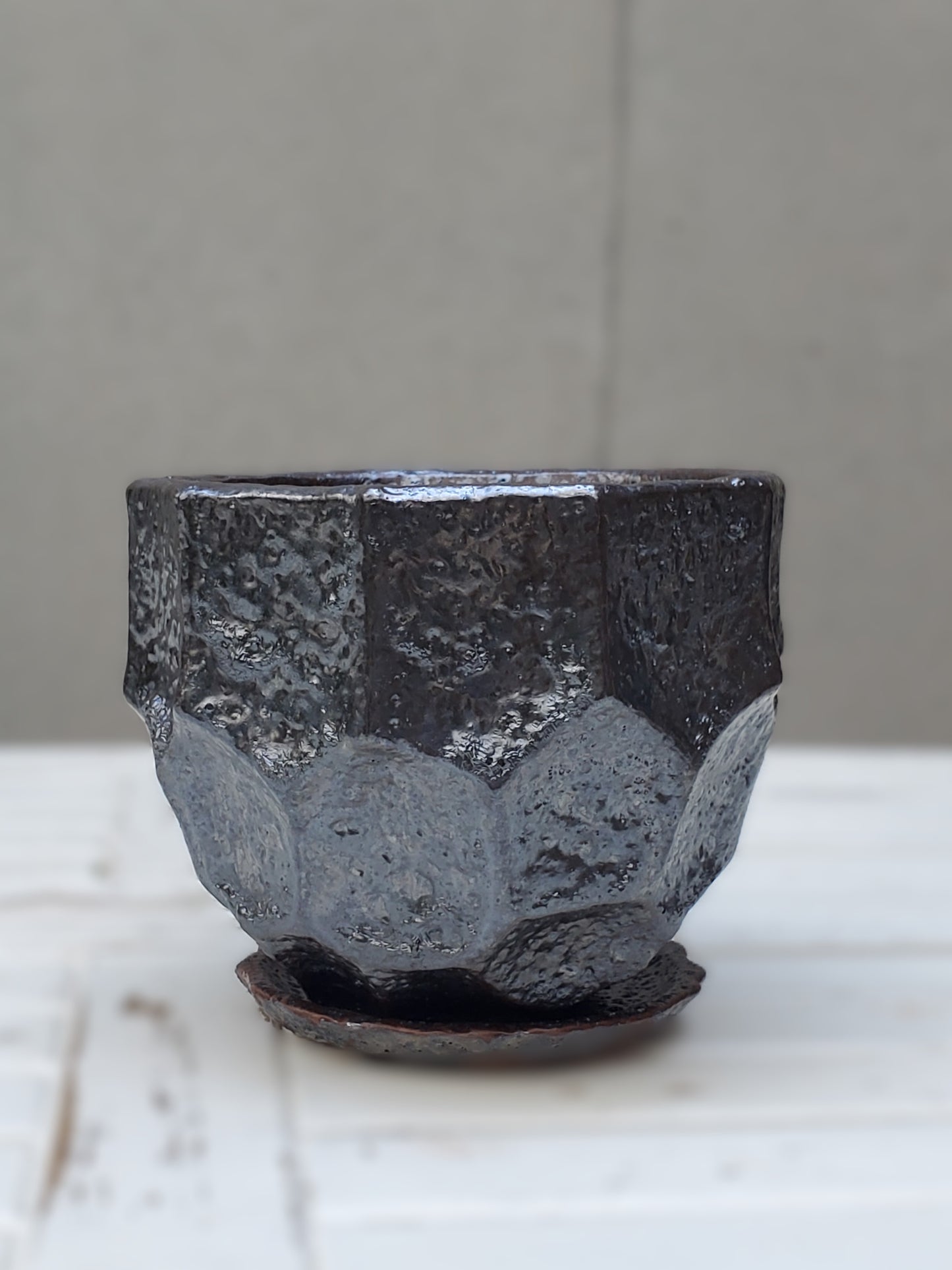 Stone Bumpy Pot