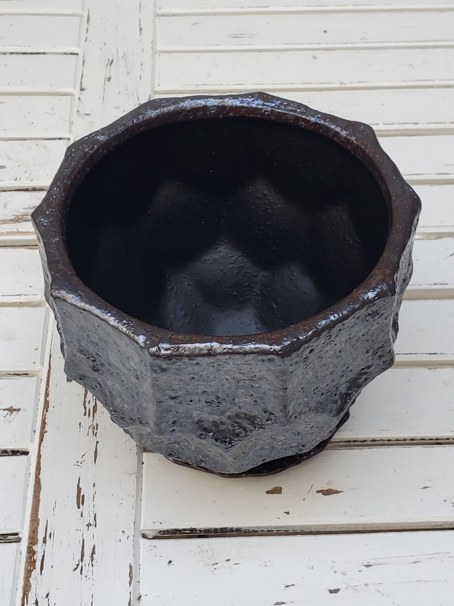 Stone Bumpy Pot