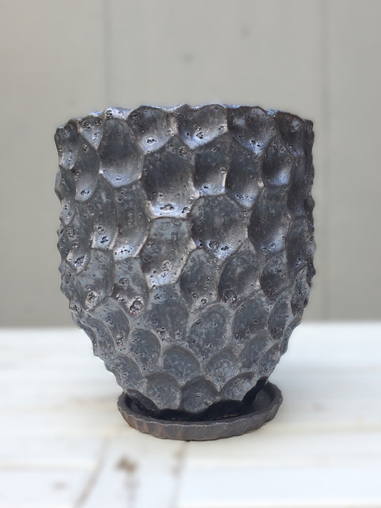 Stone Bumpy Pot